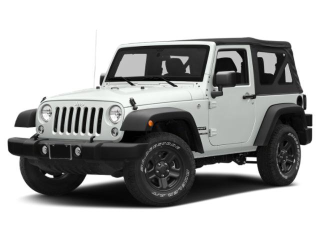 Used 2017 Bright White Clearcoat Jeep Willys Wheeler image 1