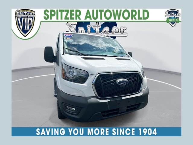White 2025 Ford Transit Cargo Van Rear-Wheel Drive 