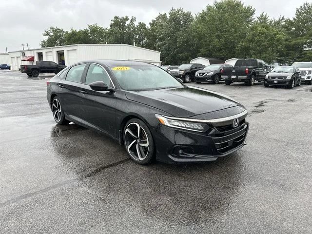 Used 2021 Black Honda Sport image 11