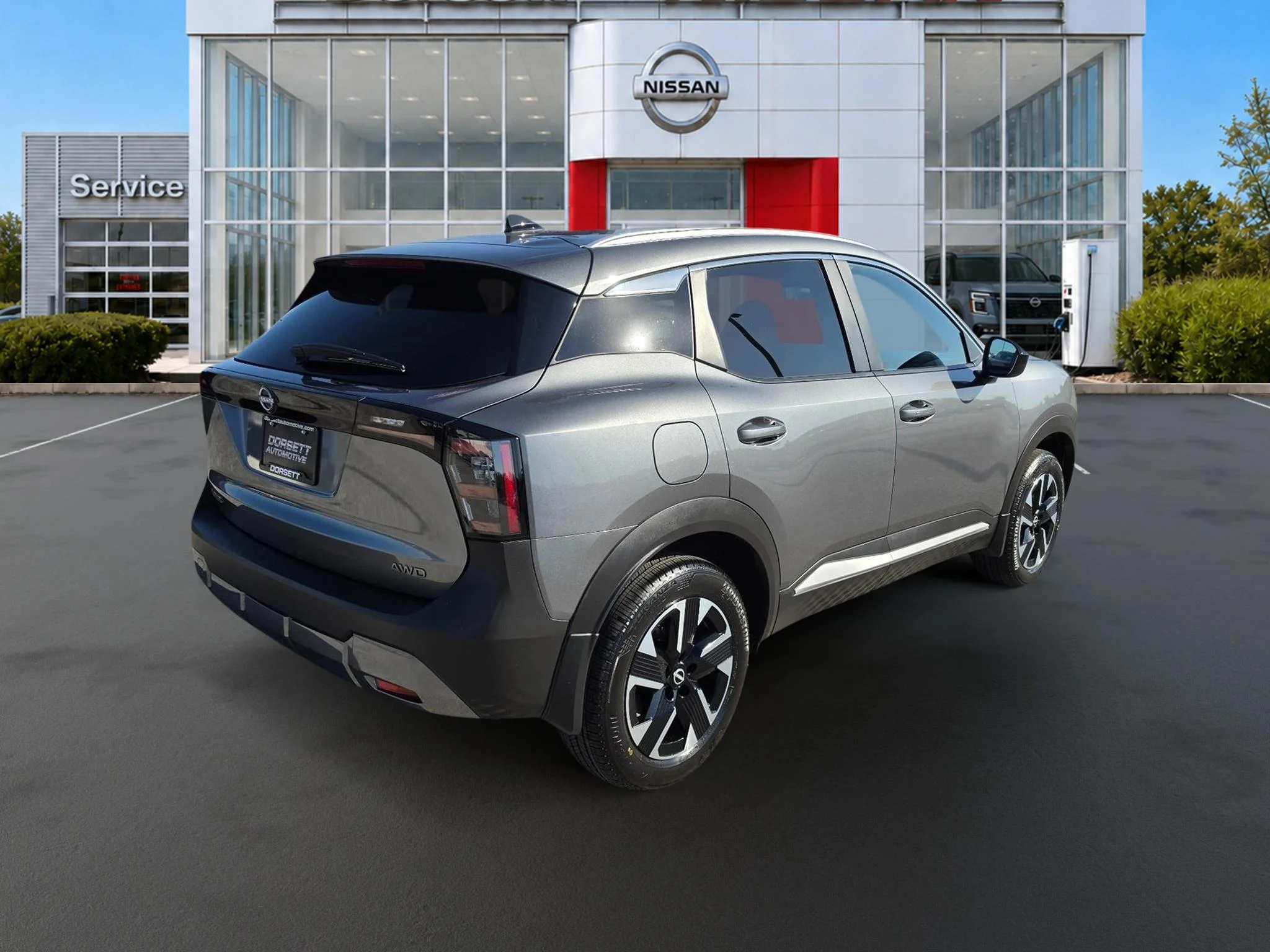New 2027 Gun Metallic Nissan SV image 6