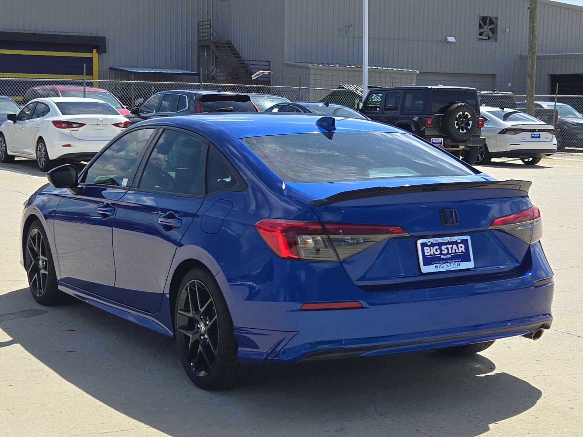 Certified Used 2023 Blue Honda Sport image 5