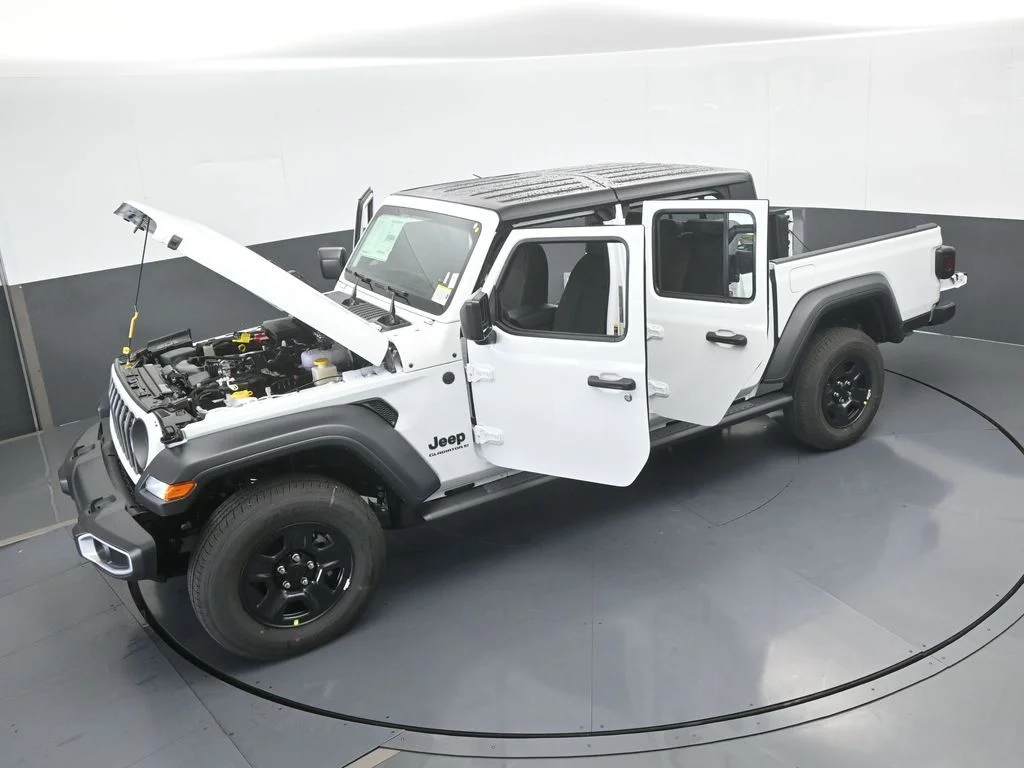 New 2026 Bright White Clear-Coat Exterior Paint Jeep Sport image 47