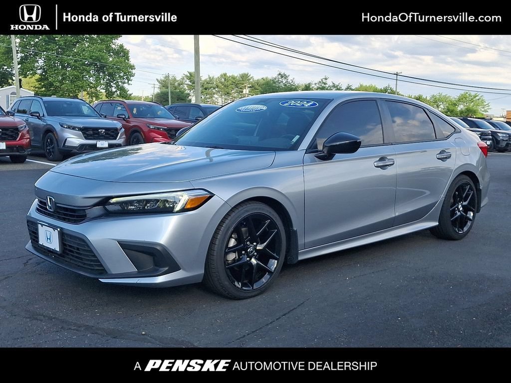Certified Used 2024 Lunar Silver Metallic Honda 2.0L 4D SPORT image 32