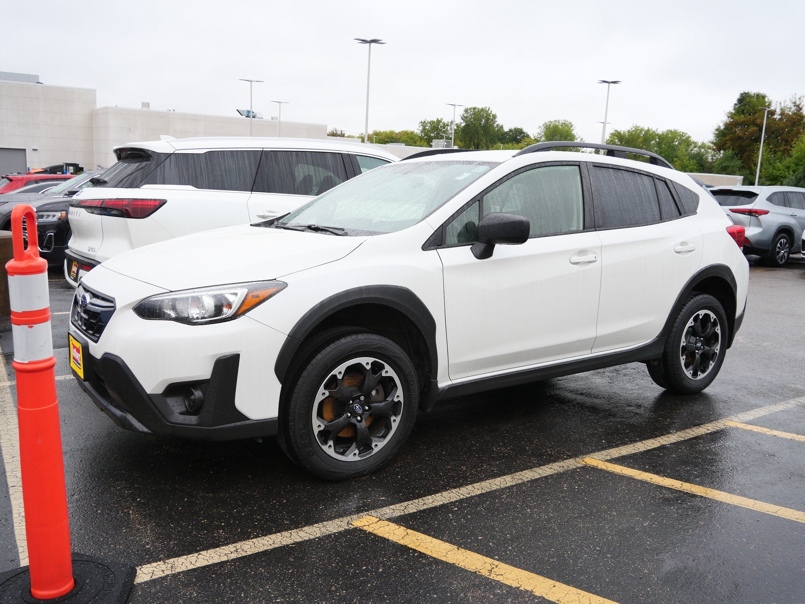 Used 2023 Crystal White Pearl Subaru MT image 2