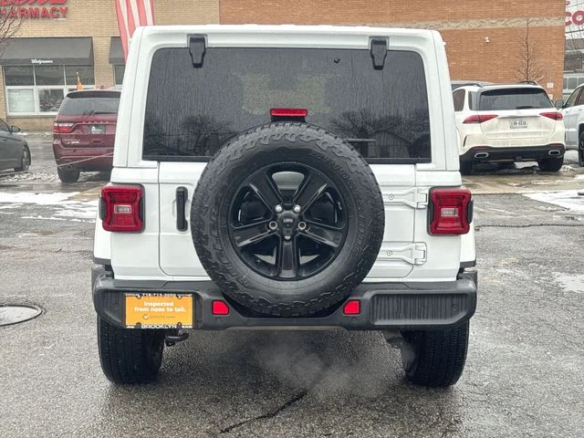 Certified Used 2022 White/off-white Jeep Unlimited Sahara Altitude image 6