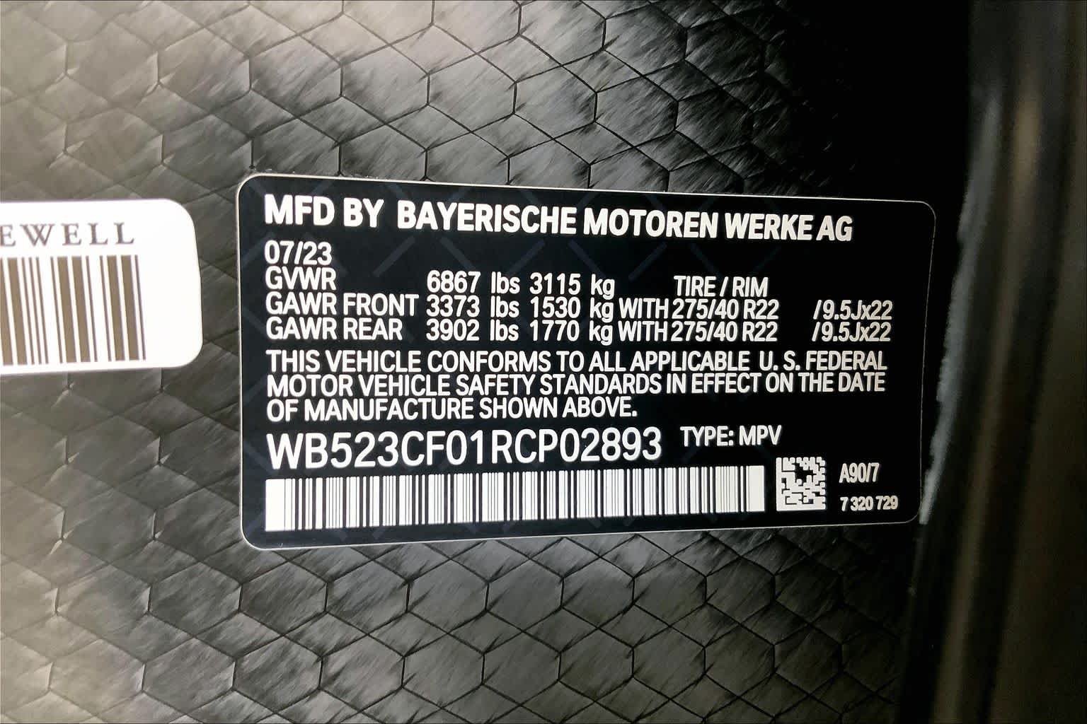 Certified Used 2024 Dark Graphite Metallic BMW xDrive50 image 36