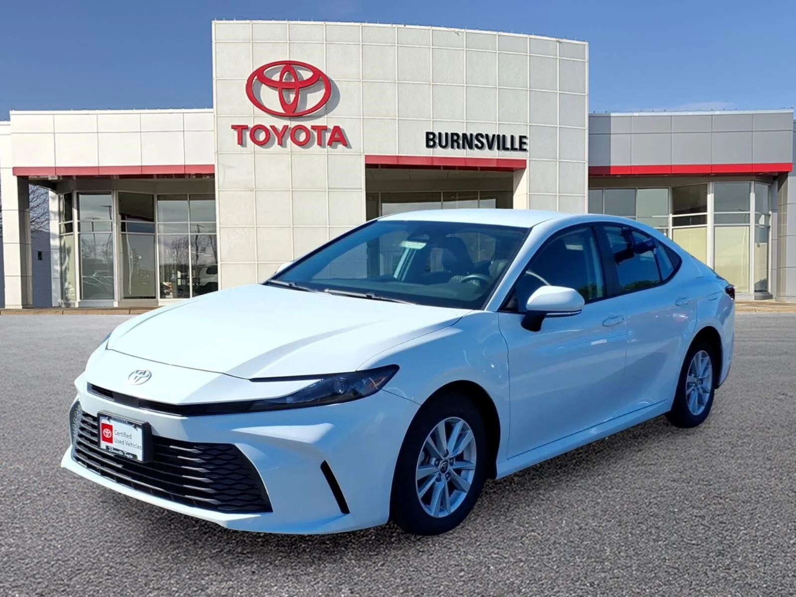 Certified Used 2025 White Toyota LE image 8