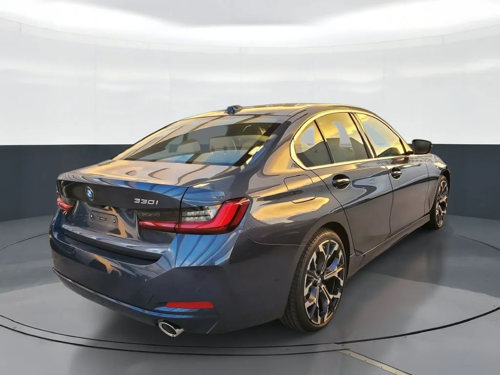 New 2026 Blue BMW 330i image 3