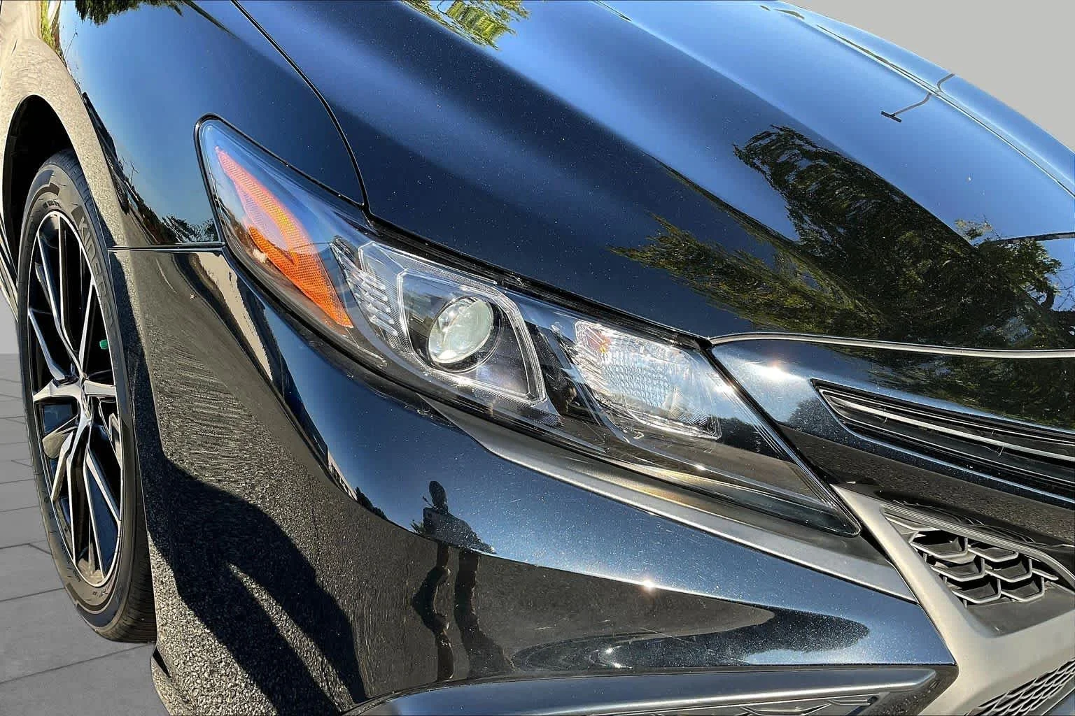 Used 2023 Midnight Black Metallic Toyota SE image 26