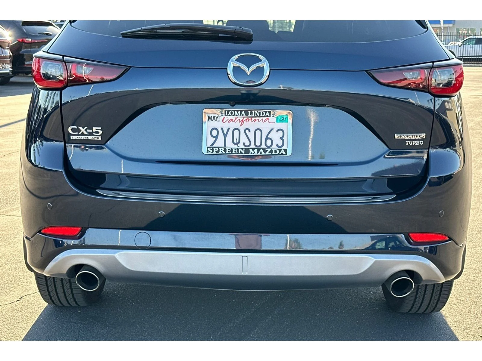 Used 2025 Deep Crystal Blue Mica Mazda 2.5 Turbo Signature image 50