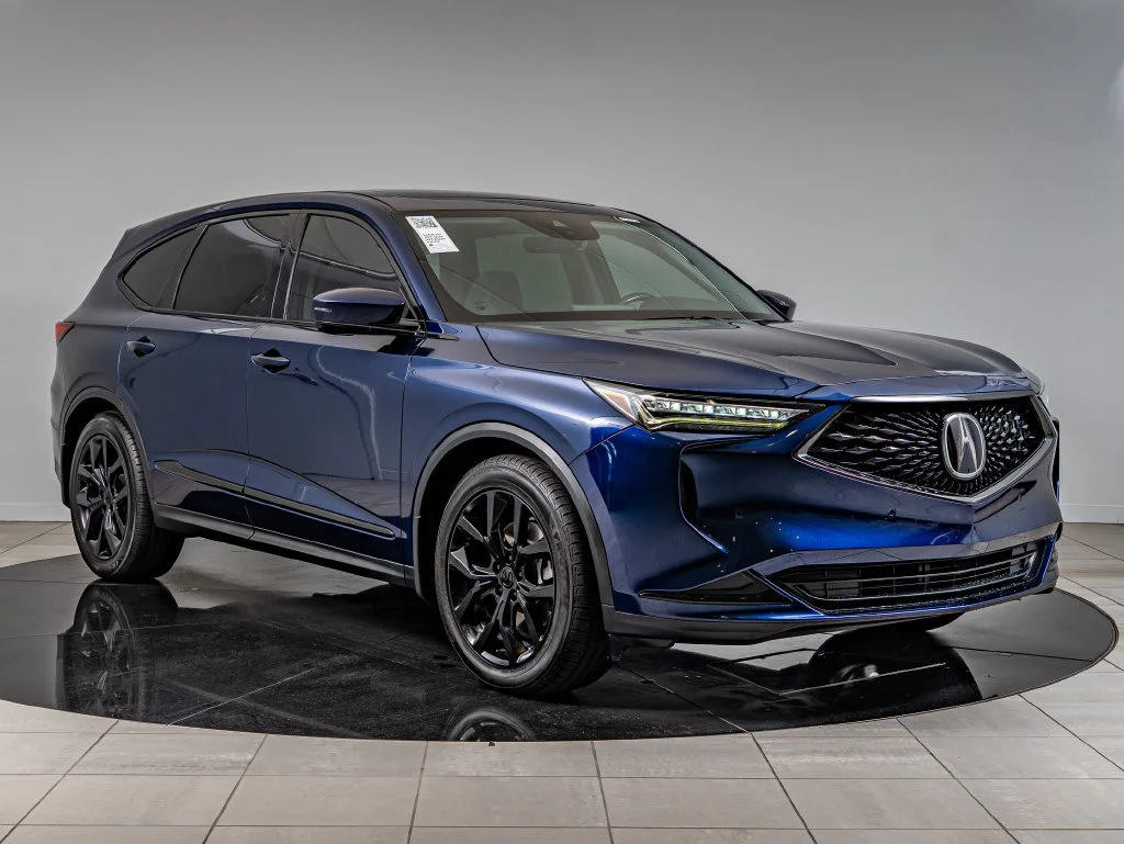 Used 2022 Fathom Blue Pearl Acura Technology image 3
