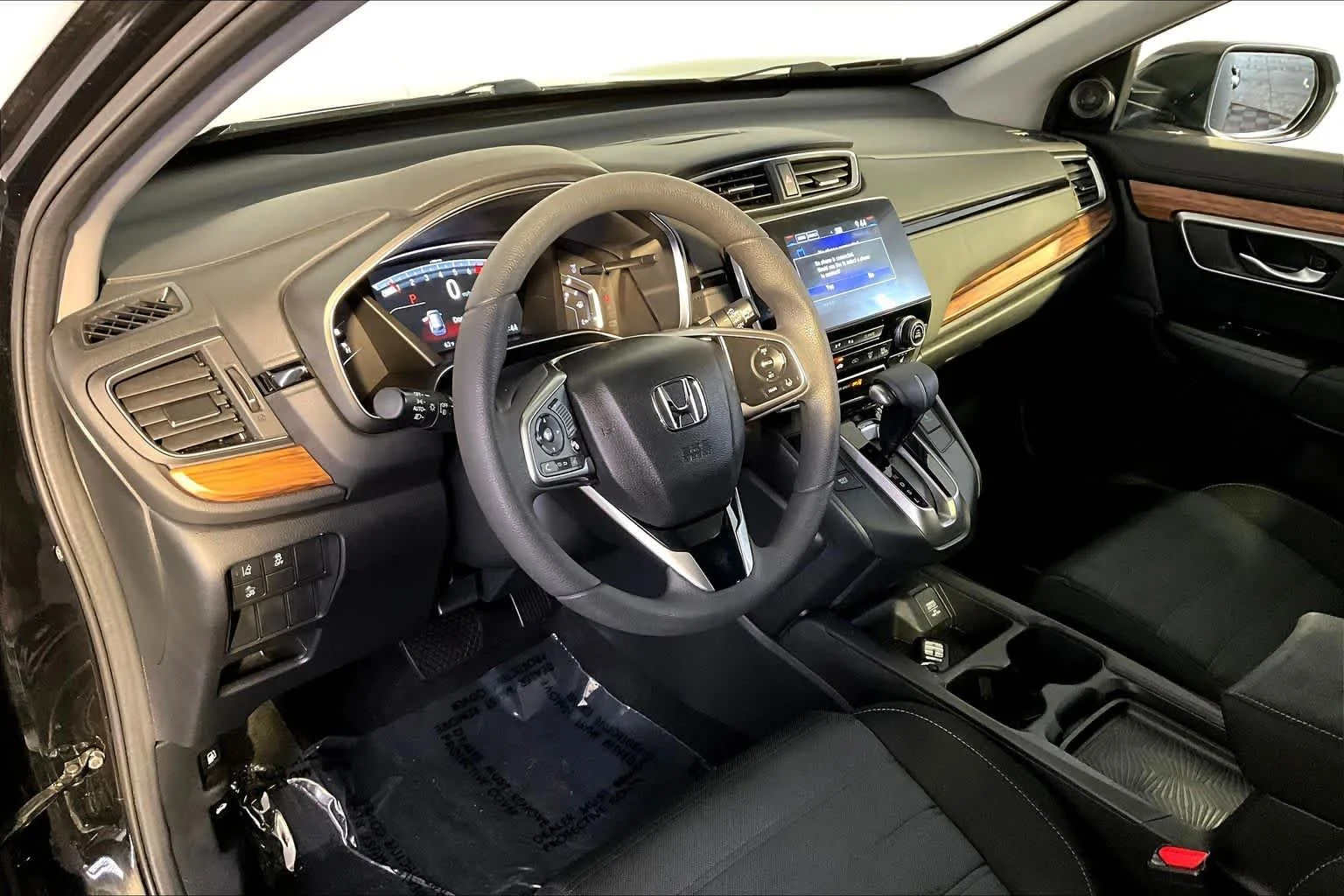 Used 2017 Crystal Black Pearl Honda EX image 17