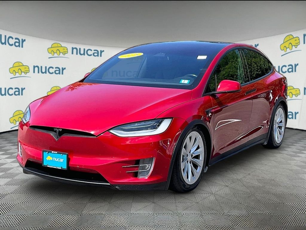 Used 2018 Red Tesla P100D image 3