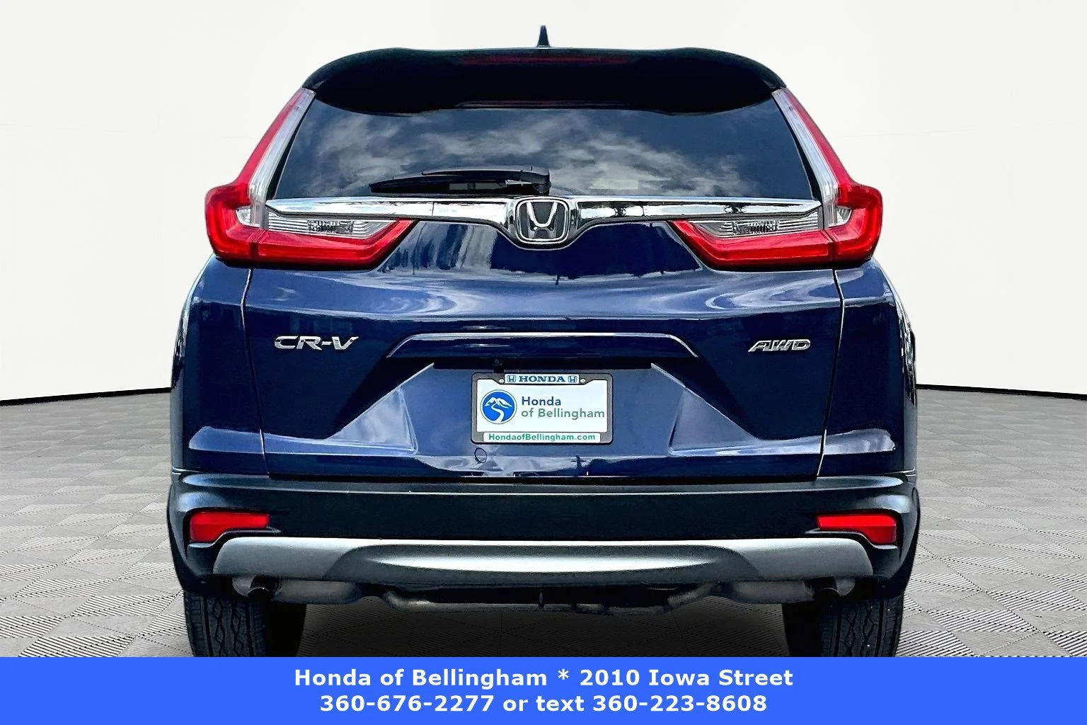 Used 2019 Blue Honda EX-L image 5