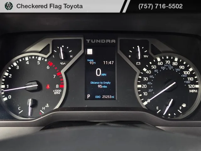 Used 2024 Magnetic Gray Metallic Toyota SR5 image 24