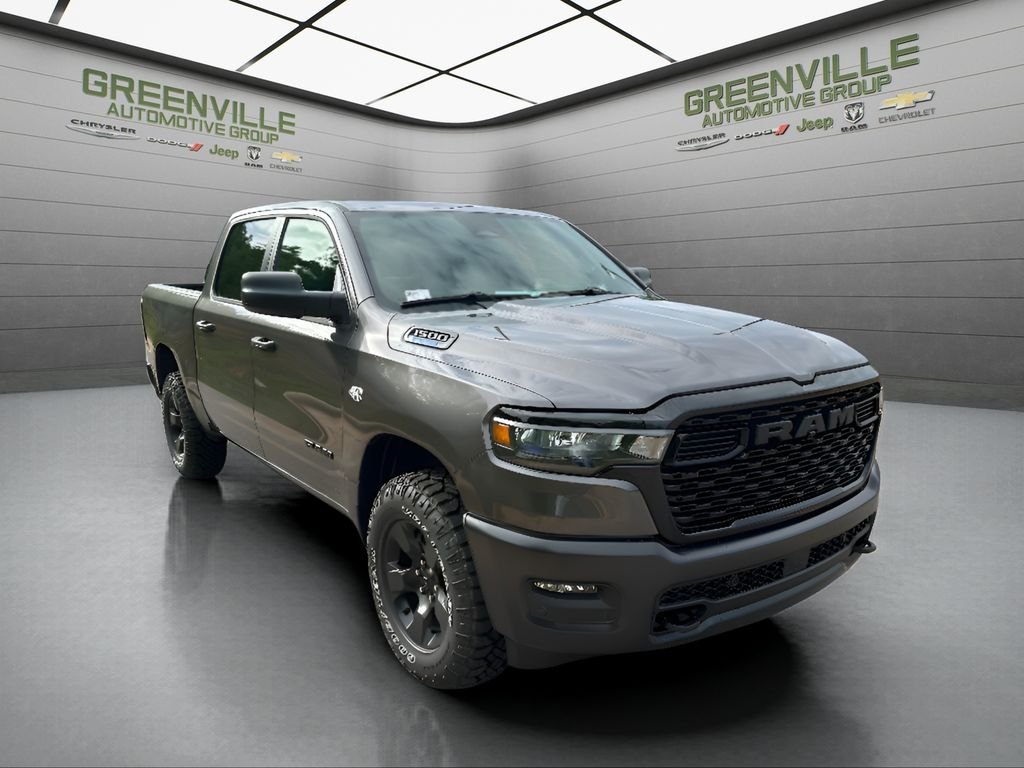 New 2026 Granite Crystal Metallic Clear-Coat Exterior Paint RAM Warlock Hemi 4x4 Crew Cab image 3