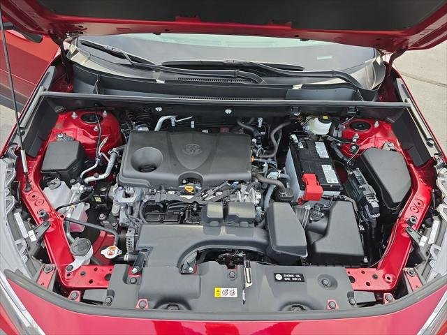 Certified Used 2025 RED MC. Toyota XLE image 33