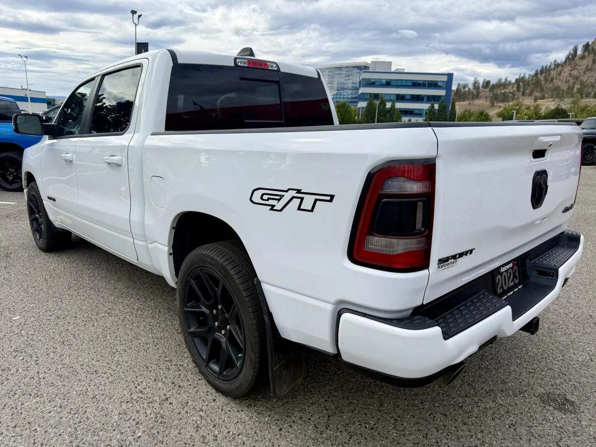 Used 2023 White RAM Sport 4x4 Crew Cab 5