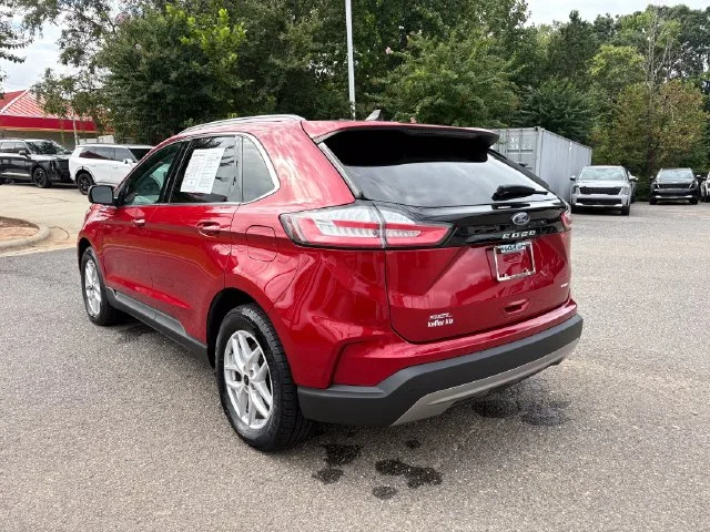 Used 2023 Red Metallic Ford SEL image 4