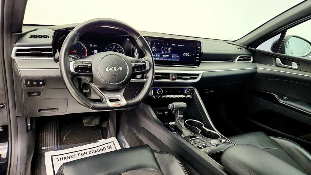 Used 2022 Ebony Black Kia GT-Line Automatic AWD image 12