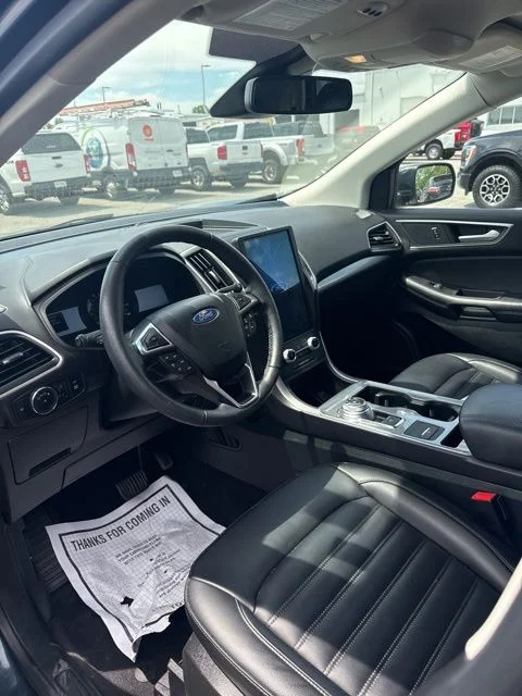 Certified Used 2023 Blue Ford SEL image 4