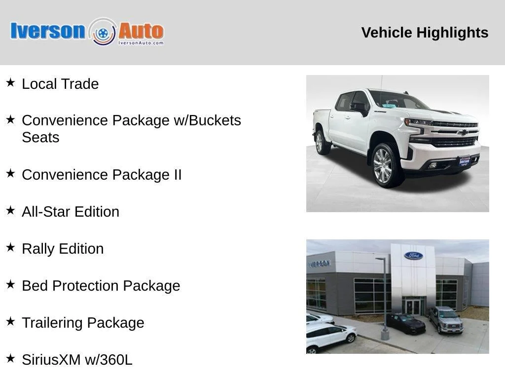 Used 2020 Summit White Chevrolet RST image 2