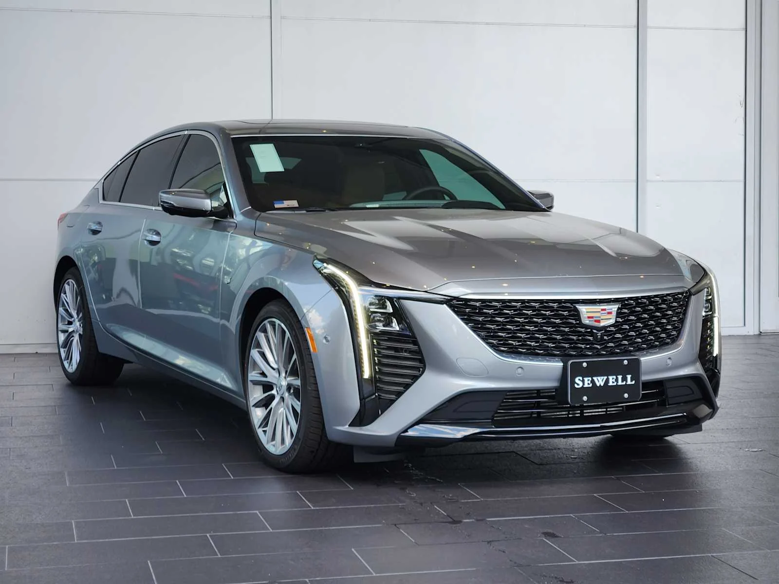 New 2026 Argent Silver Metallic Cadillac Premium Luxury image 2