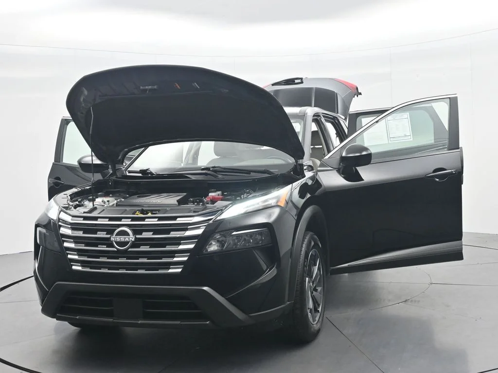 Certified Used 2025 Black Nissan SV image 50