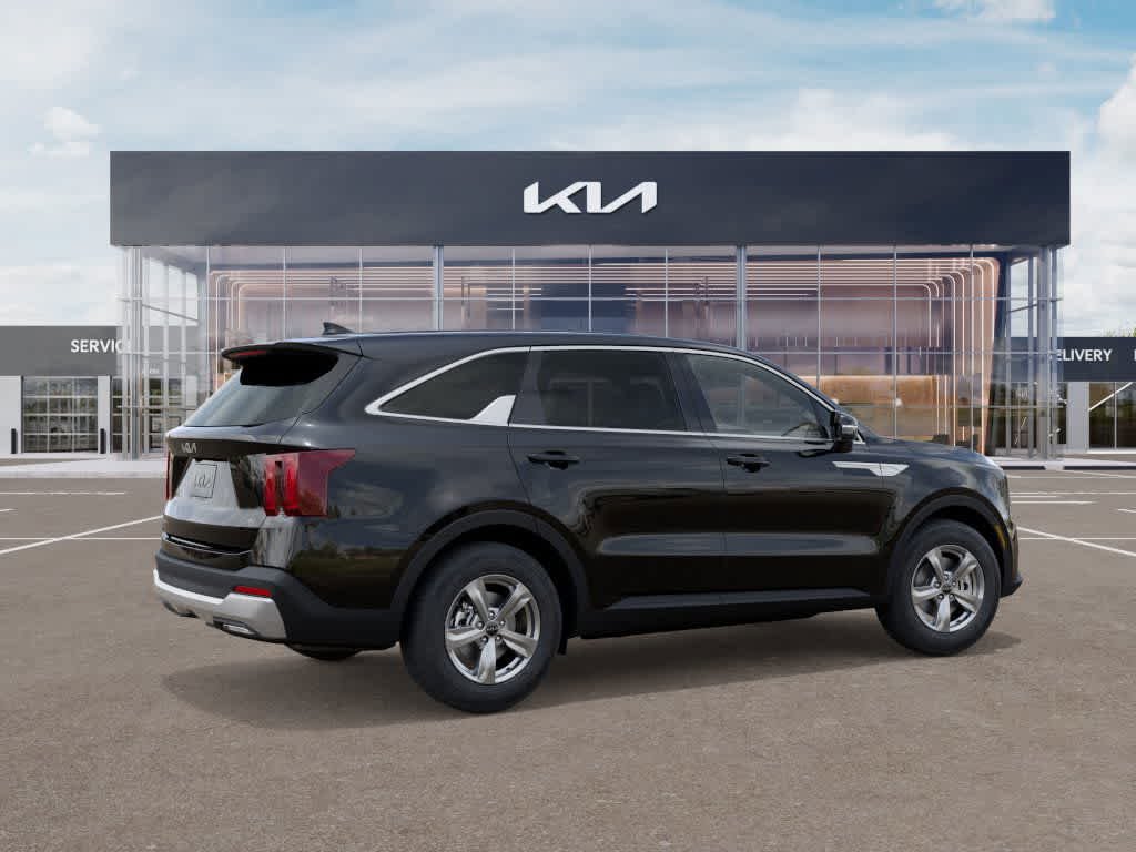 New 2025 Ebony Black Kia LX image 6
