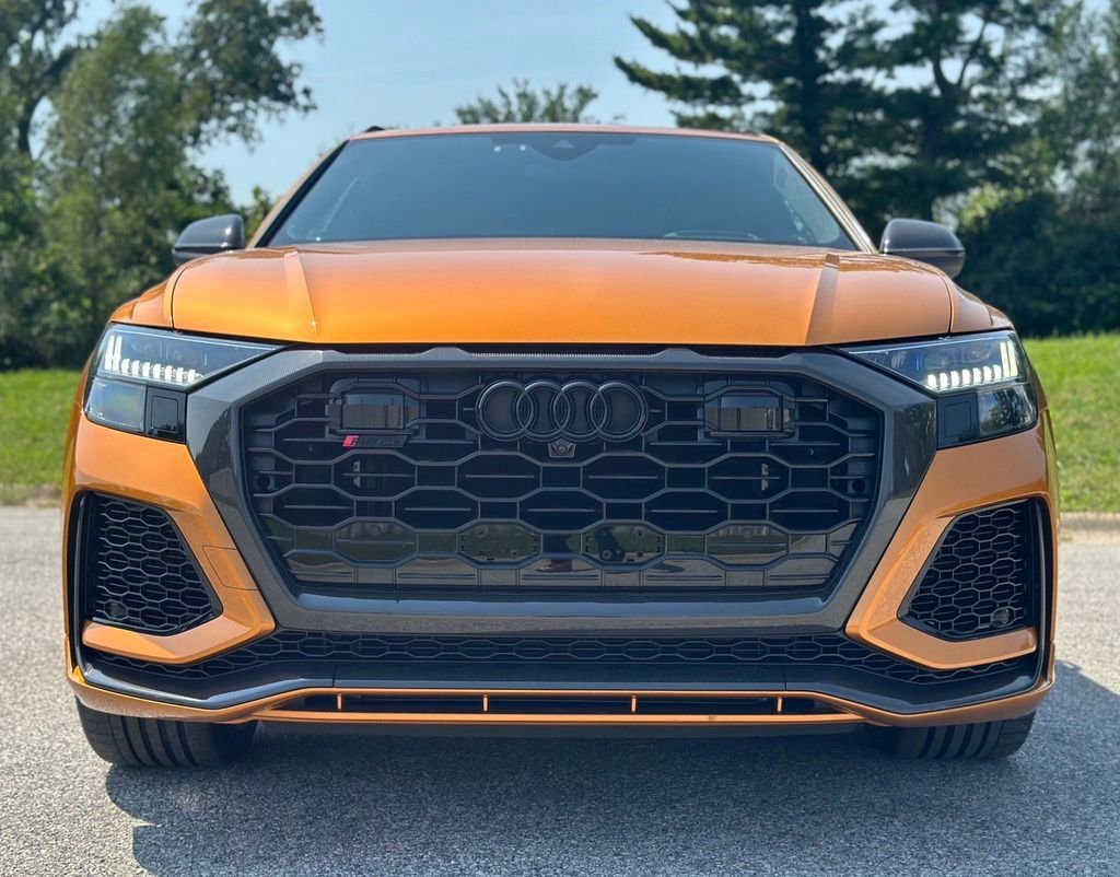 Used 2023 Orange Audi 4.0T image 2