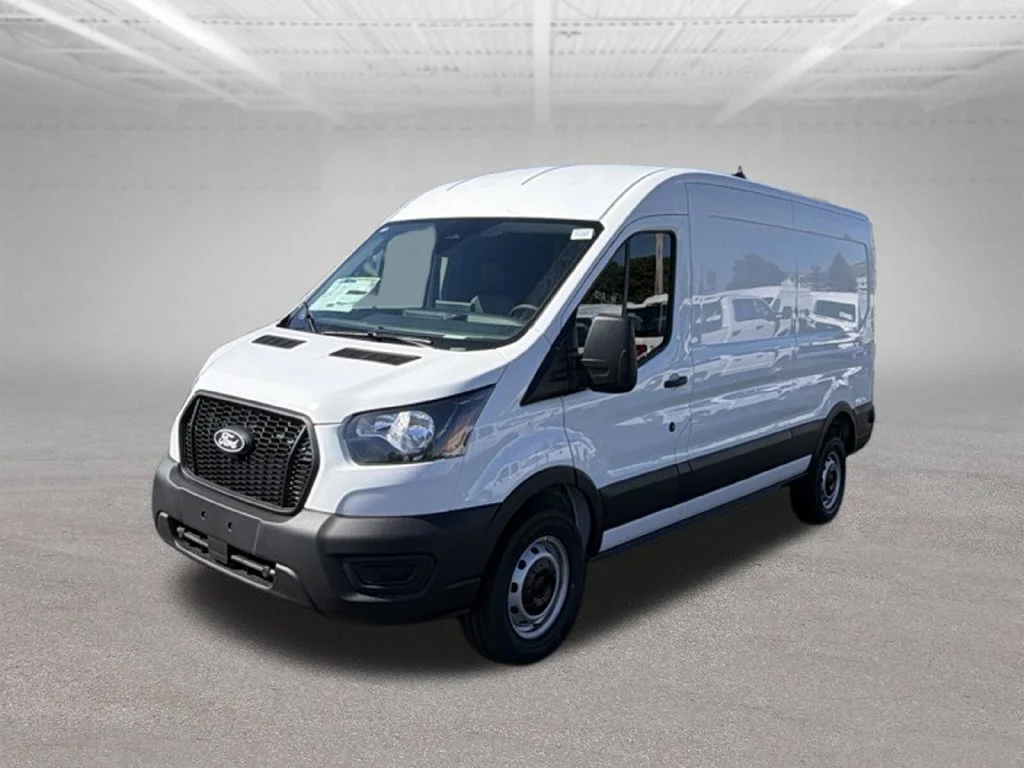New 2027 Oxford White Ford Cargo Van image 3