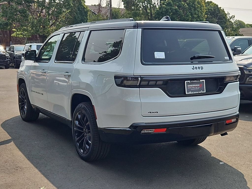 New 2026 Bright White Clearcoat Jeep Summit Obsidian image 5