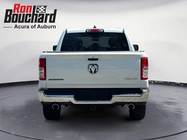 Used 2022 Bright White Clearcoat Ram Big Horn image 3