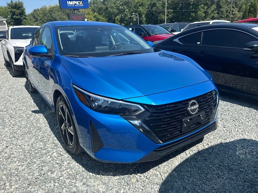 Used 2024 Blue Nissan SV image 2