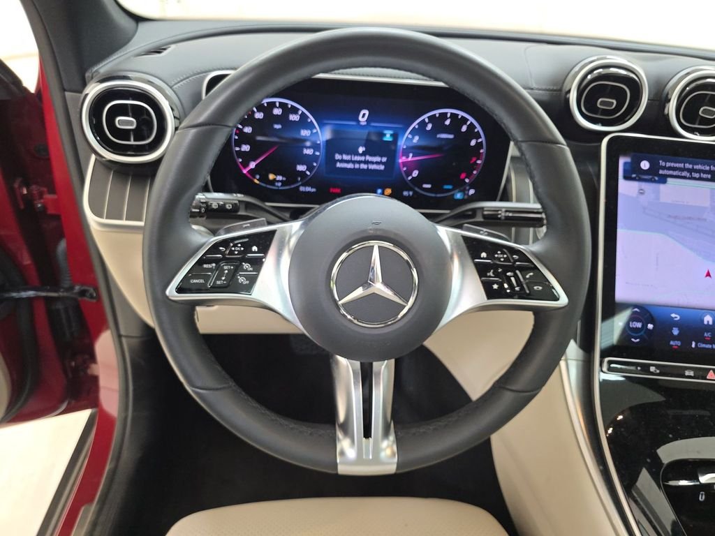 Certified Used 2025 MANUFAKTUR Patagonia Red Metallic Mercedes-Benz GLC 300 image 10