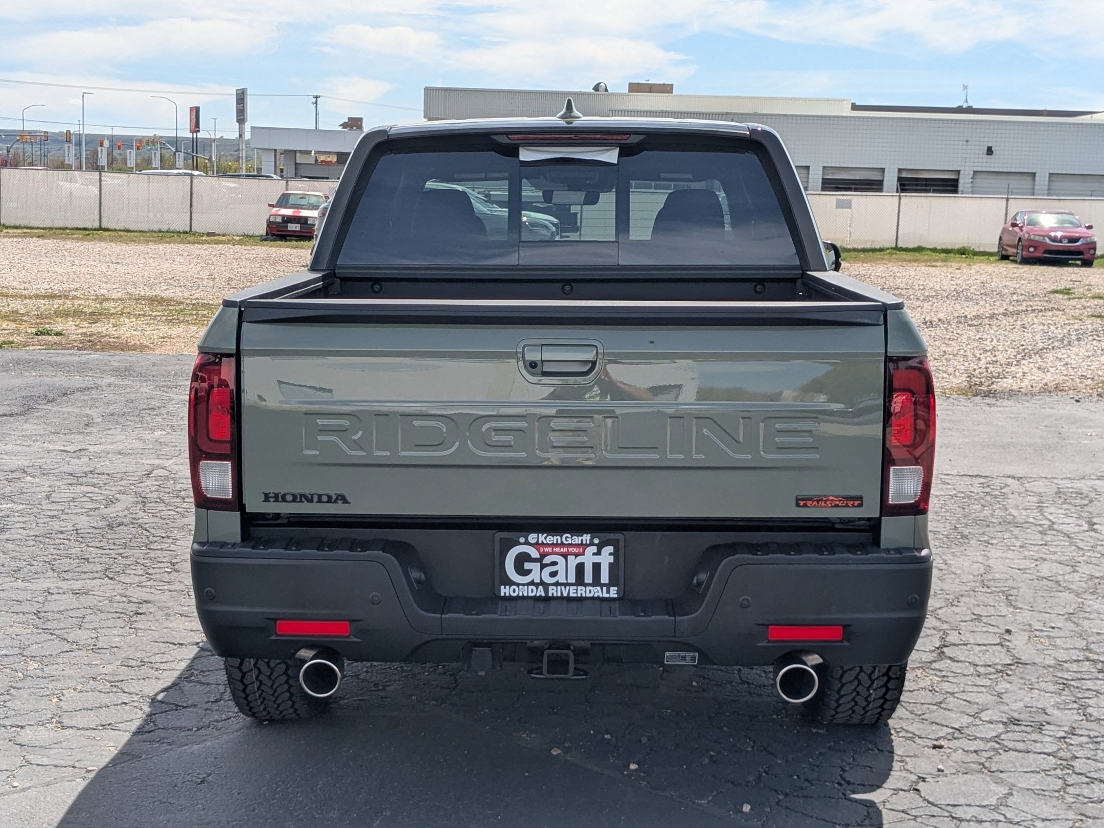 New 2026 Ash Green Metallic Honda TrailSport image 4