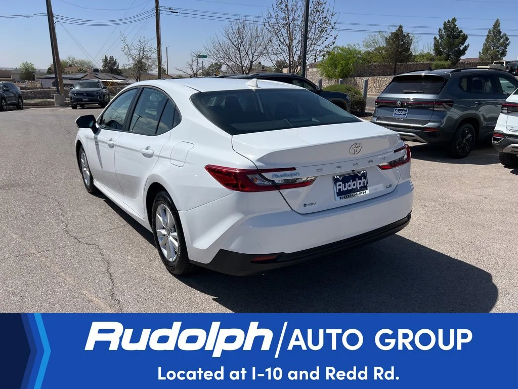 Used 2025 White Toyota LE image 10