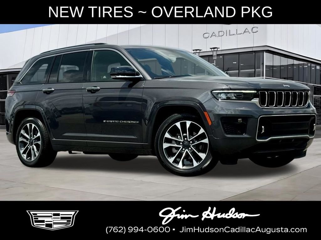 Used 2022 Gray Jeep Overland image 1
