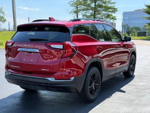 Used 2023 Volcanic Red Tintcoat GMC AT4 image 7