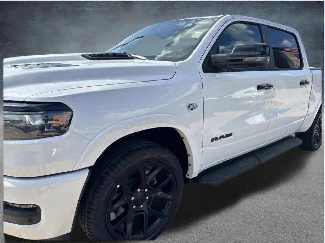 New 2026 Ivory White Tri-Coat Pearl-Coat Exterior Paint RAM Laramie image 10