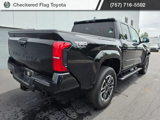 Used 2025 Black Toyota TRD Sport image 7