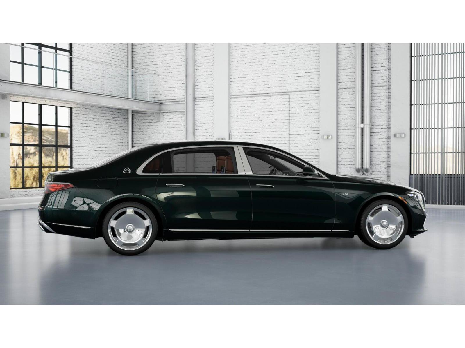 New 2026 Emerald Green Metallic Mercedes-Benz Maybach S 680 image 30