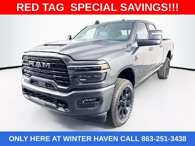 New 2026 Granite Crystal Metallic Clear-Coat Exterior Paint RAM LARAMIE image 3