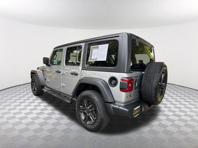 Used 2021 Silver Jeep Unlimited Sport Altitude image 7