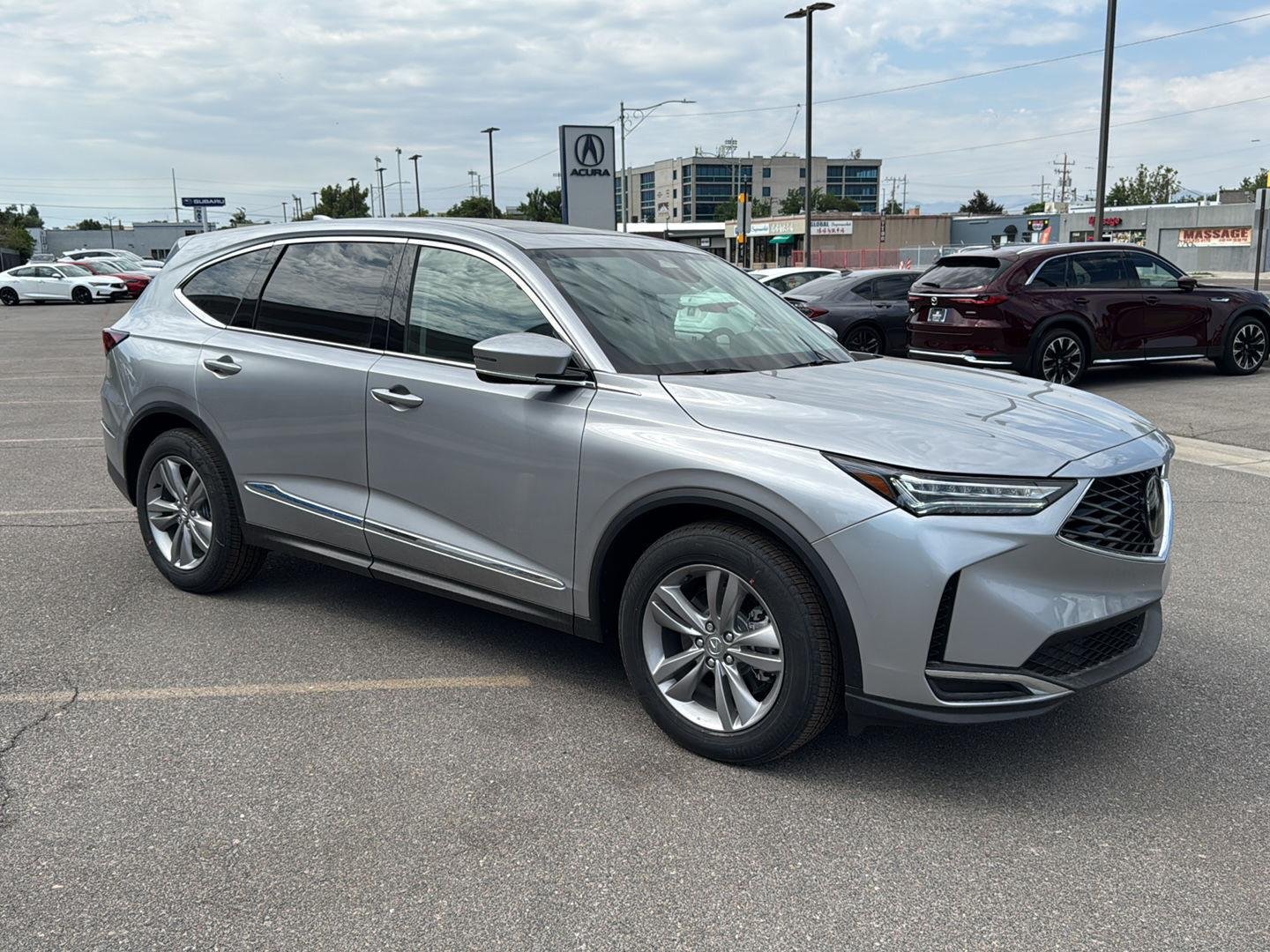 New 2026 Solar Silver Metallic Acura SH-AWD image 8