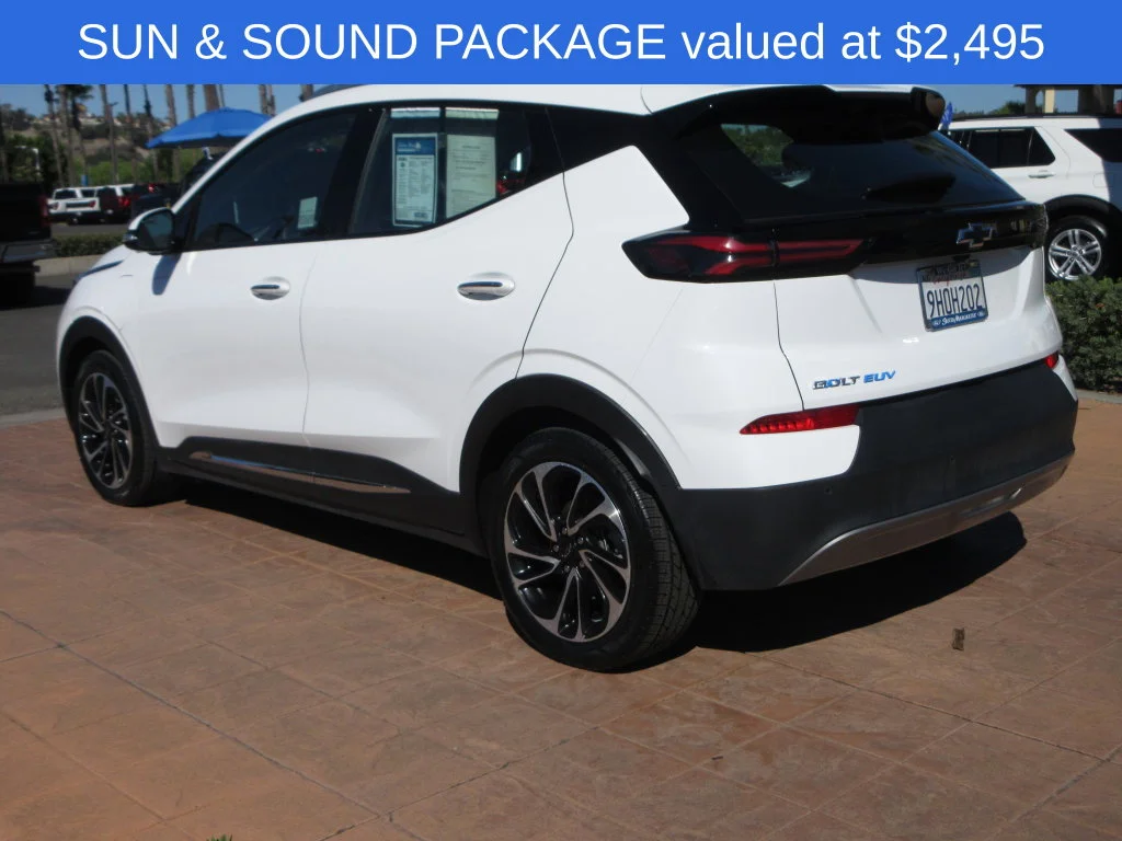 Used 2023 Chevrolet Bolt EUV Premier with VIN 1G1FZ6S04P4170728 for sale in Rancho Santa Margarita, CA