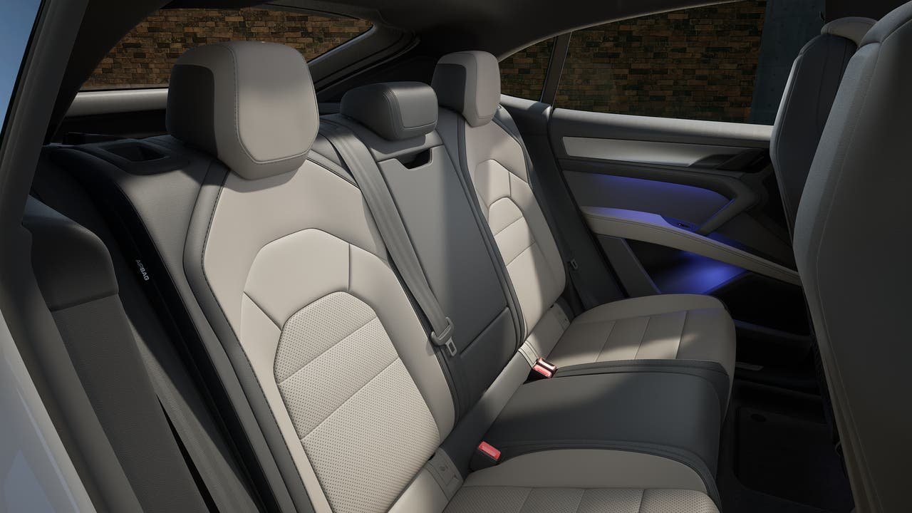 New 2026 White Porsche Coupe Electric image 13