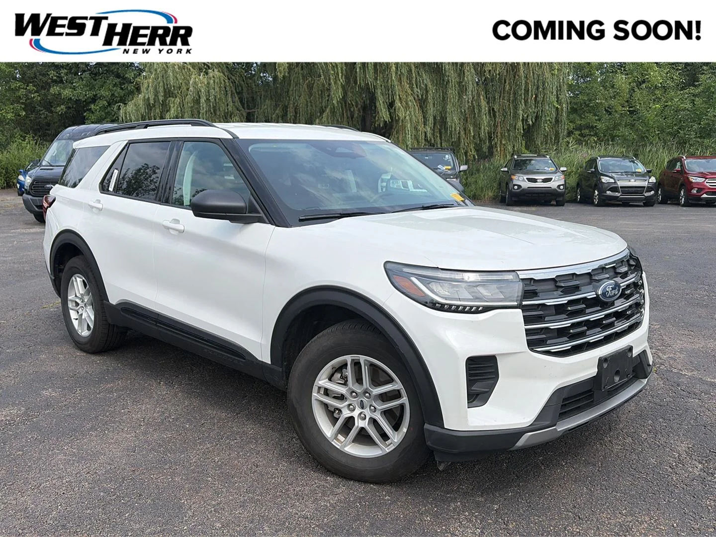 Used 2026 Star White Metallic Tri-Coat Ford Active image 1