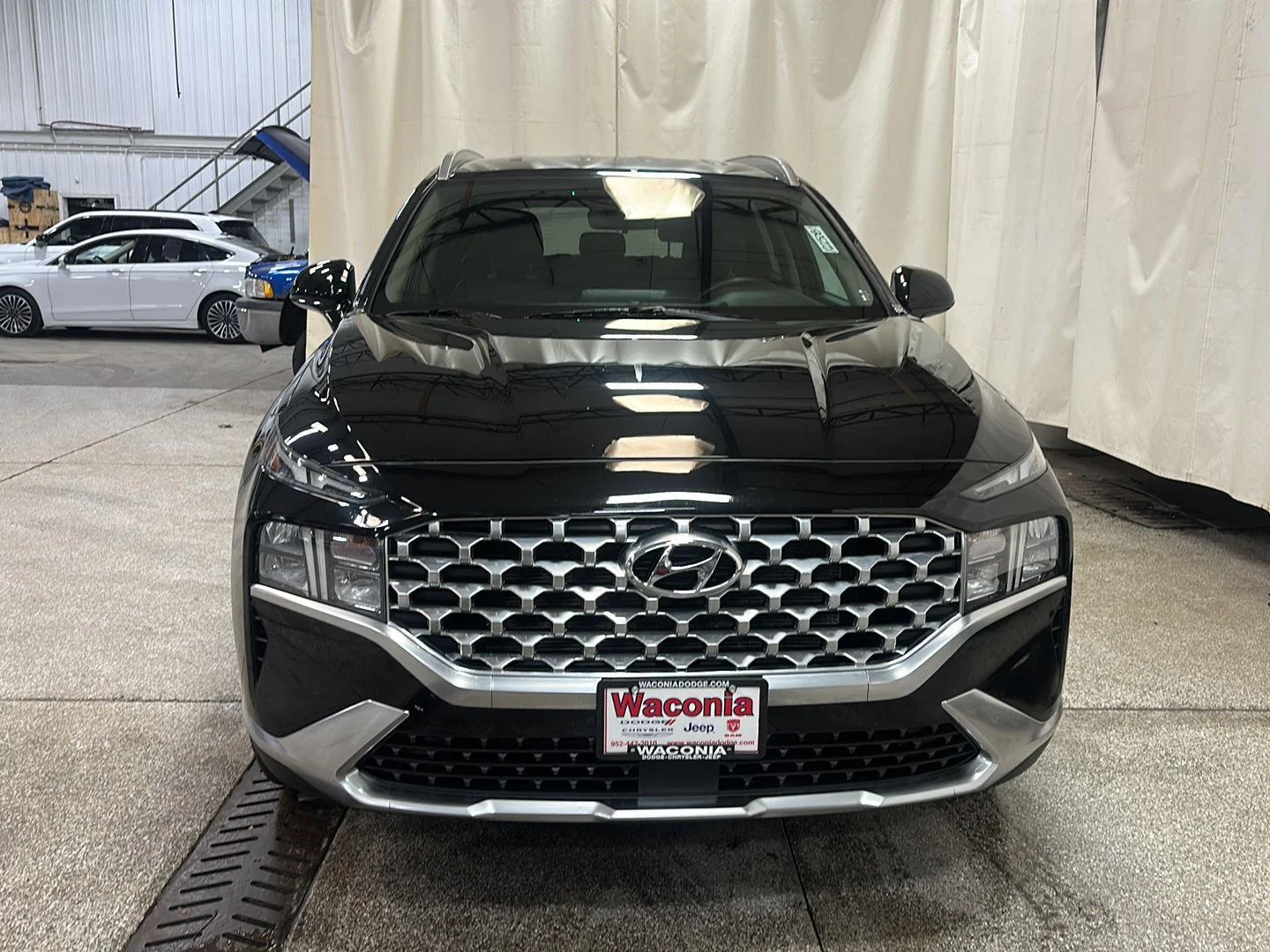 Used 2022 Twilight Black Hyundai SEL image 8