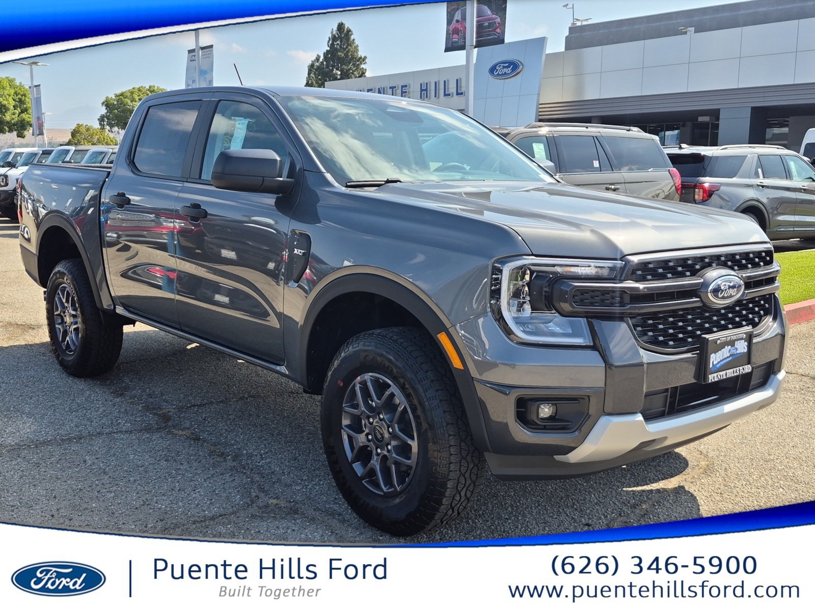 New 2026 Carbonized Gray Metallic Ford XLT image 1